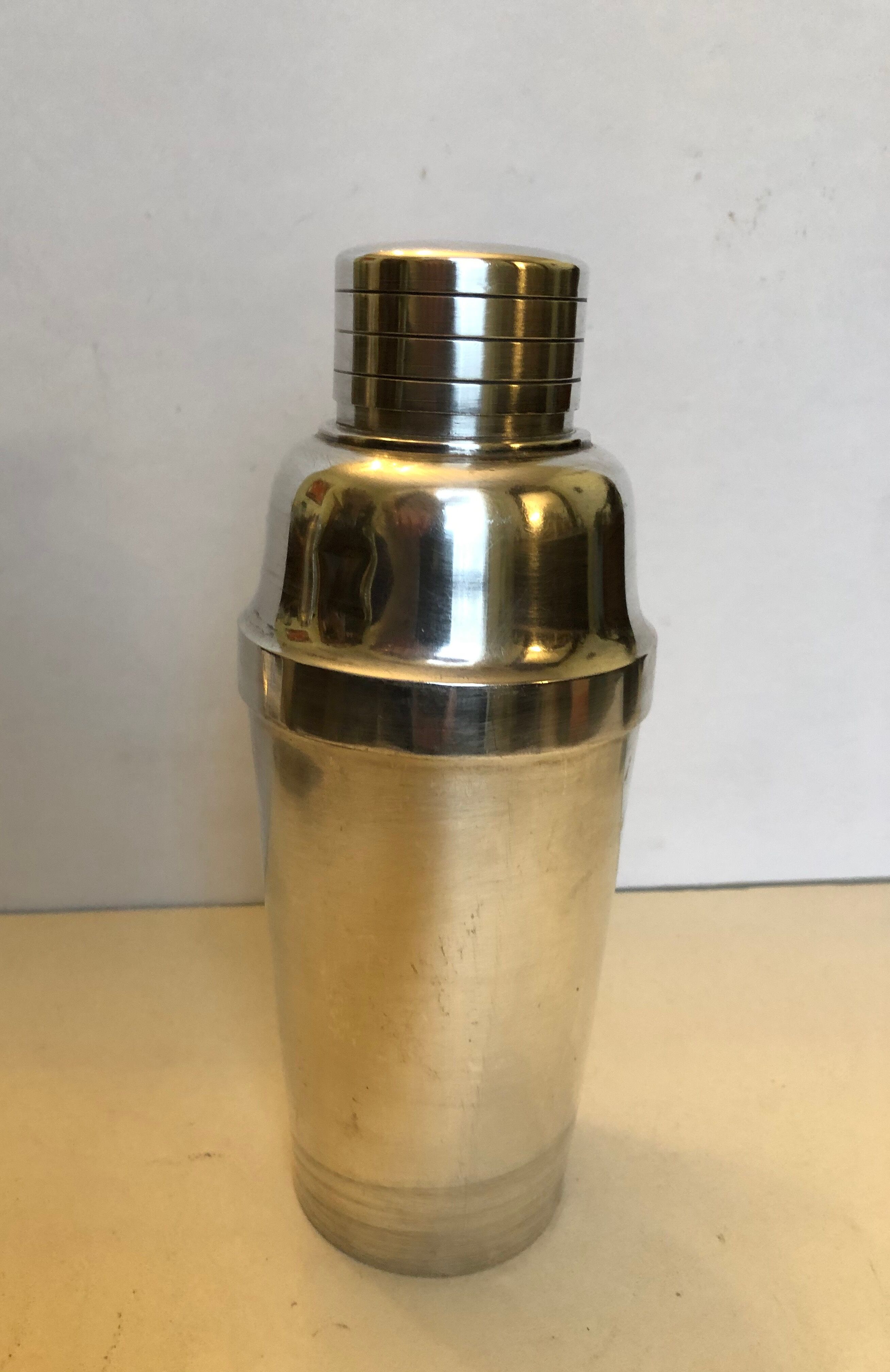 Christofle silver metal shaker