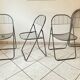 2 folding chairs Äland IKEA design Niels Gammelgaard vintage 90s