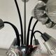 Lustre tulipe 8 feux des années 50-60