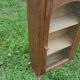 Natural wood showcase