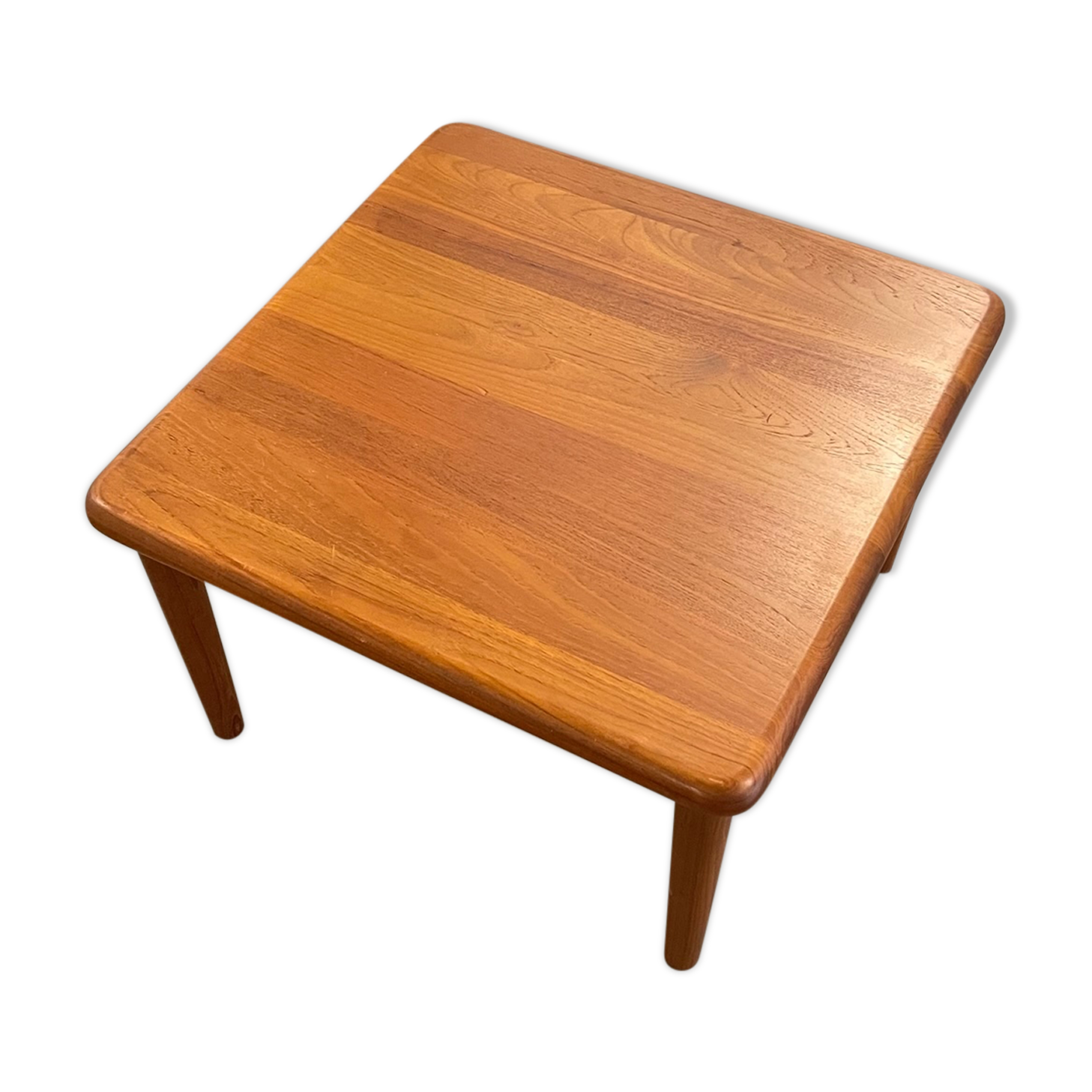 Teak coffee table from the 60s published by Glostrup