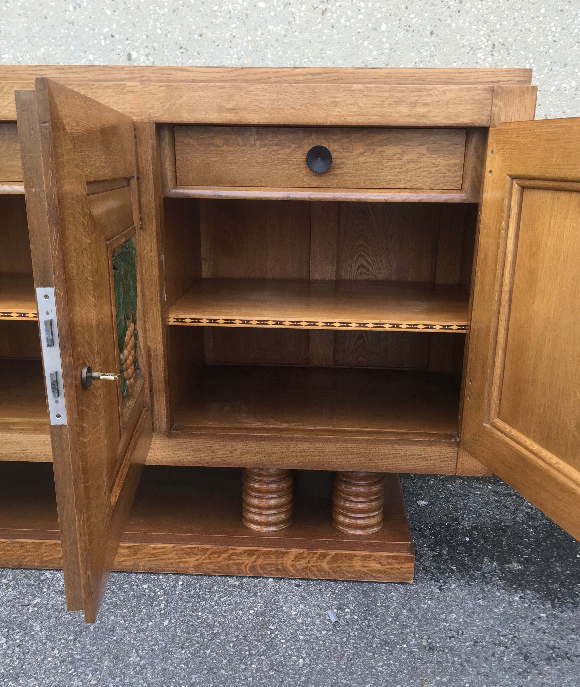 Art deco sideboard Gaston Poisson