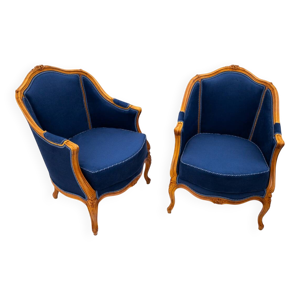 Fauteuils bergères,