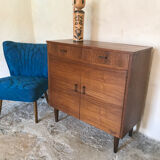 Two-door two-door vintage buffet two drawers