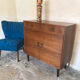 Two-door two-door vintage buffet two drawers