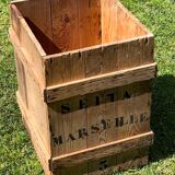 Old wooden box