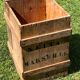 Old wooden box