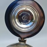 Carafe ancienne en cristal et plaqué argent