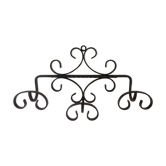 Door coats iron forged 3 hooks