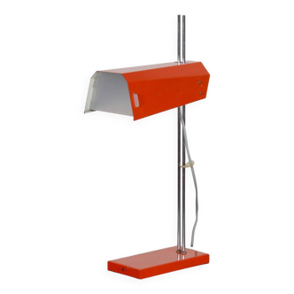 Lampe vintage en métal dessinée par Josef Hurka, 1970