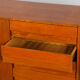 Wooden row by Jiroutek for Interier Praha, U-460, 1960