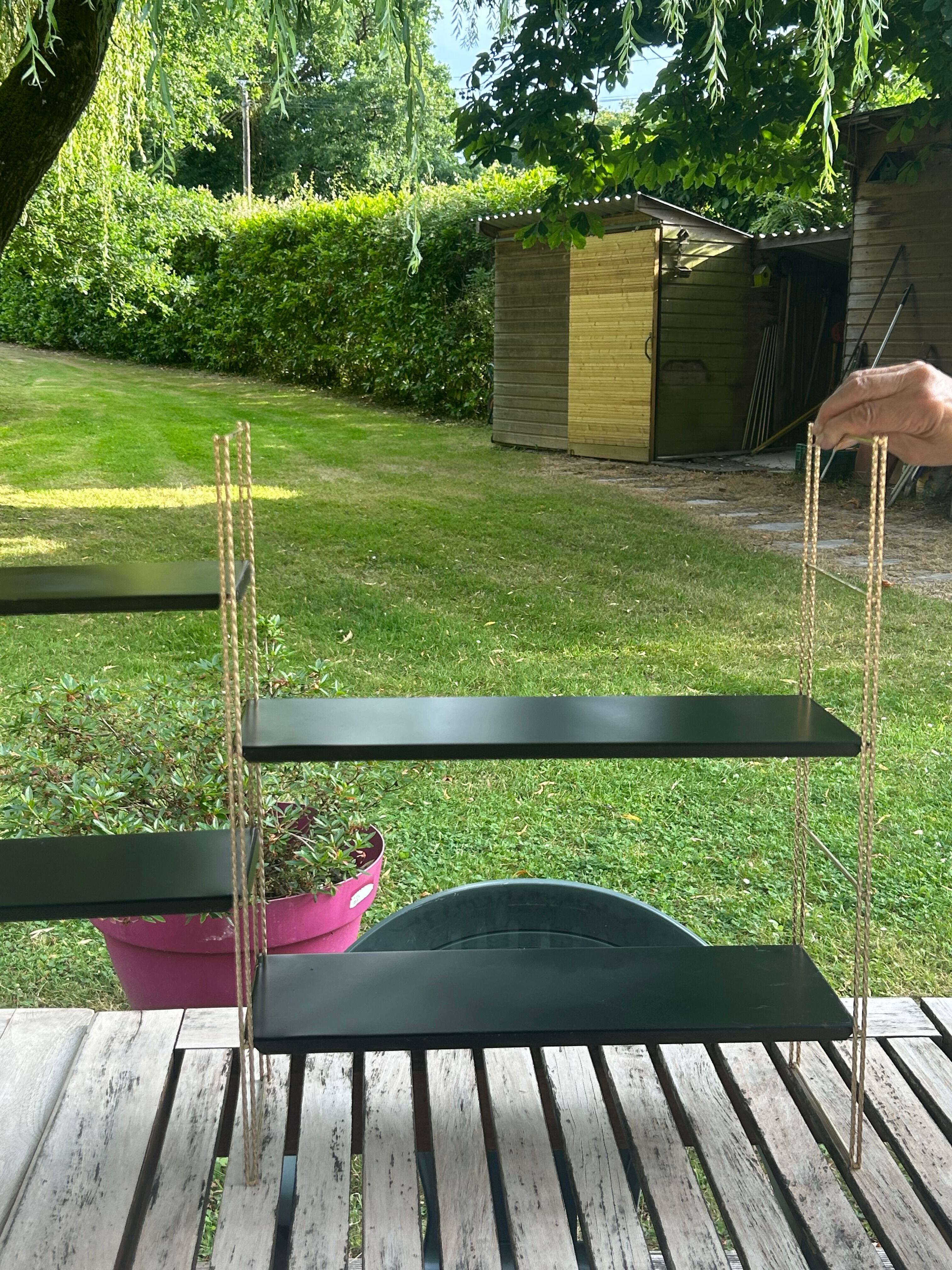 Etagère murale modulable vintage string / tomado