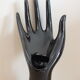 Hand black vintage ring, numbered old