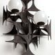Brutalist wall lamp