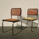 Pair of chairs Cesca B32 Marcel Breuer