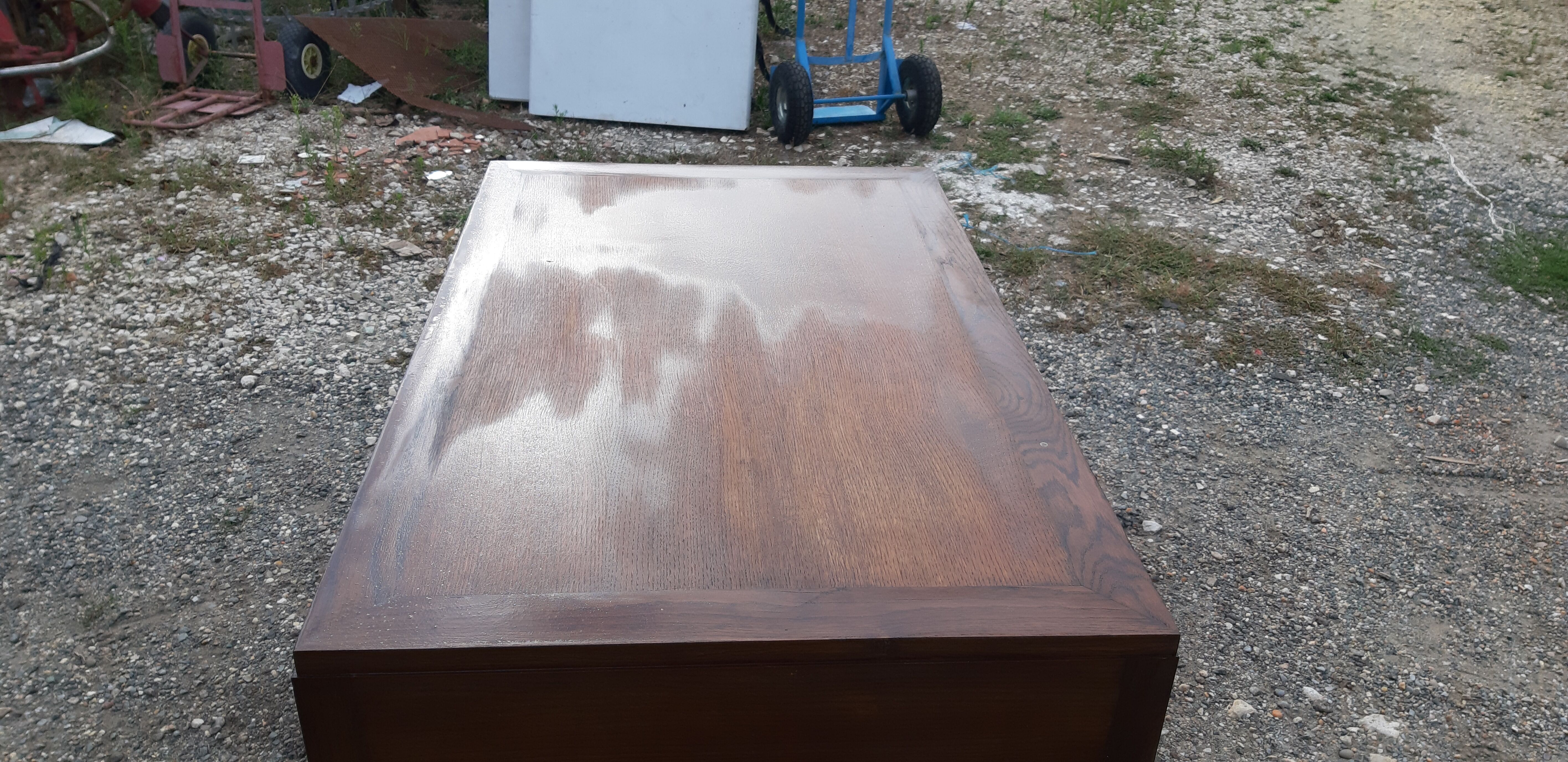 Oak wood desk from the 1930s