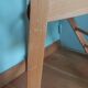 Wooden folding chair