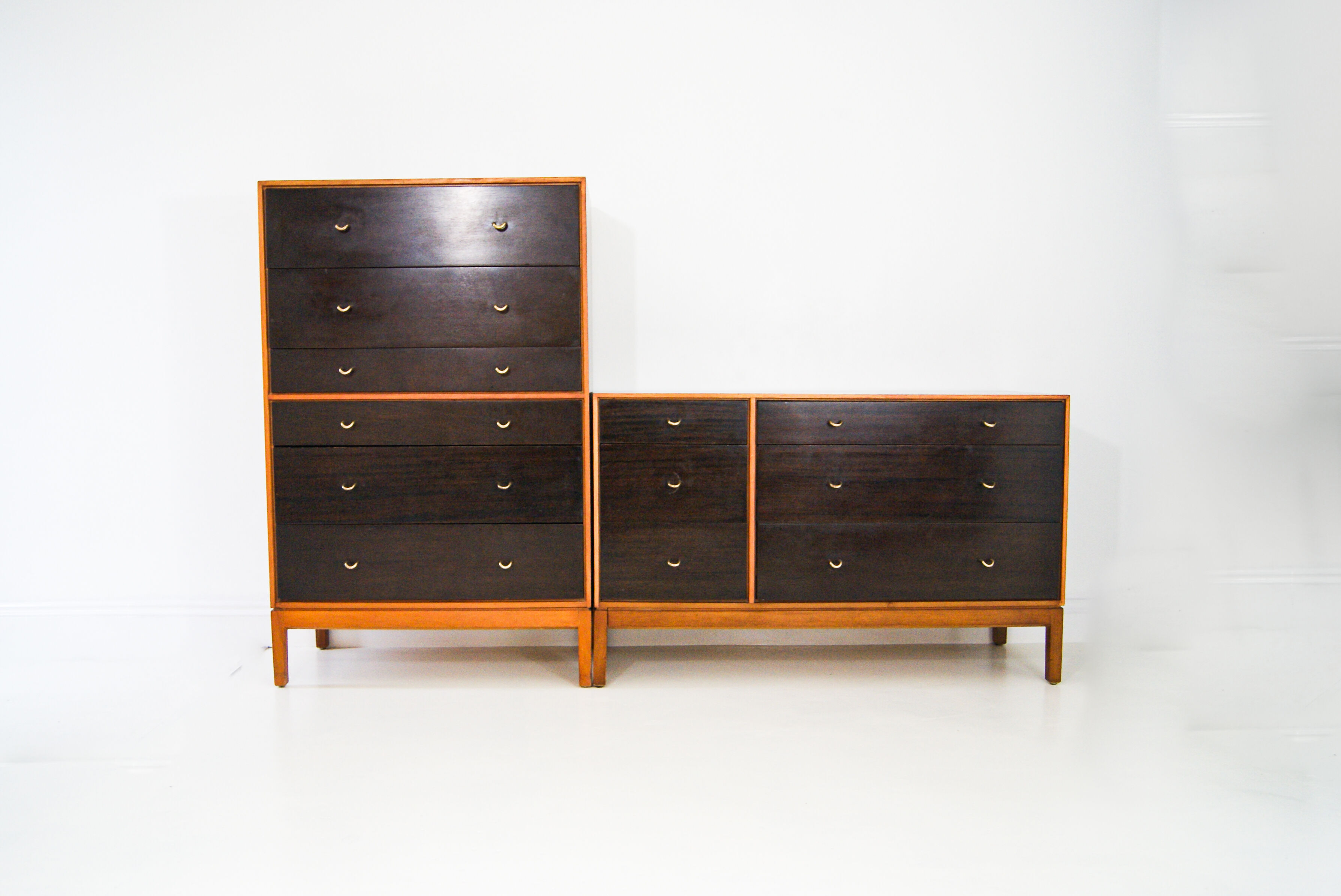 John And Sylvia Reid For Stag Chest of Drawers Tallboy