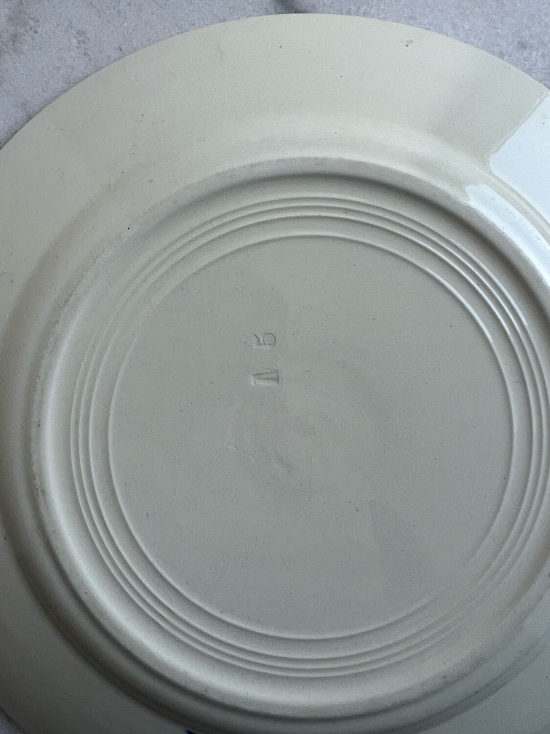 Flat plate - hand painted