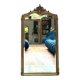 Antique mirror 160.5/87cm with gilt Louis XV style pediments