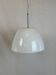 Swedish opaline pendant light from the 1980s