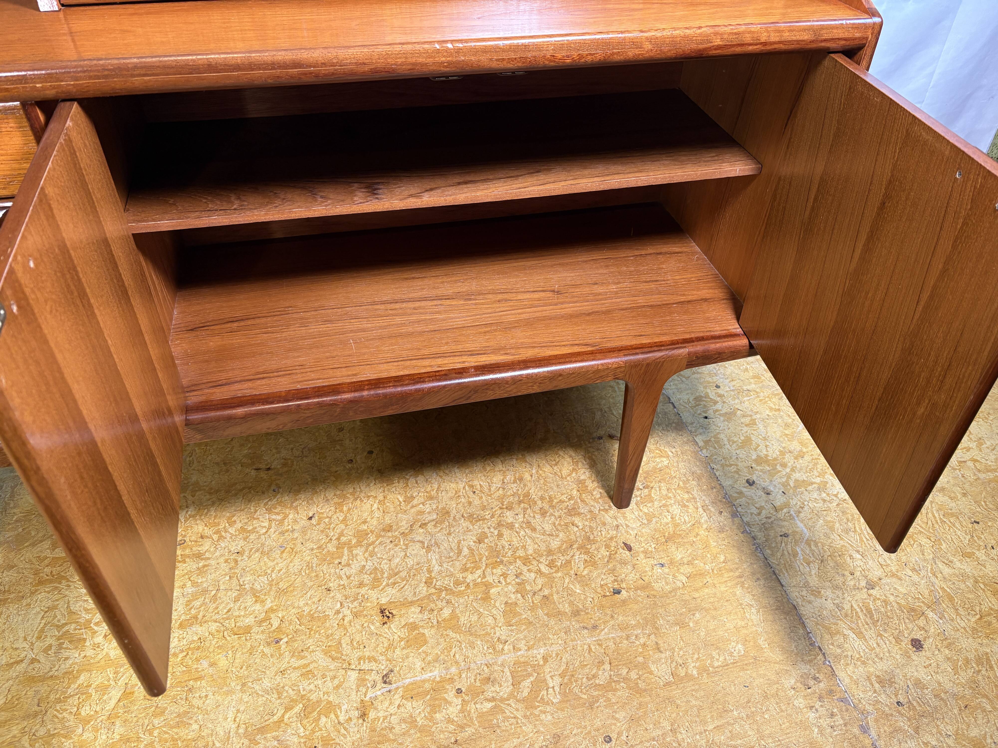 Vintage A. Younger “Sequence” Teak Highboard 1960 Designed by John Herbert