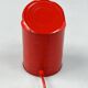 Vintage Red Tin Can Lamp, Ad Van Berlo, Vrieland Design, 1980s