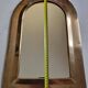Original vintage Moroccan brass mirror, arch shape, 48 x 32 cm
