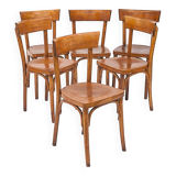 Set of 6 bistro chairs, 1920