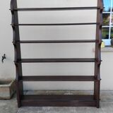 Brutalist design Scandinavian bookshelf Olavi Hänninen vintage