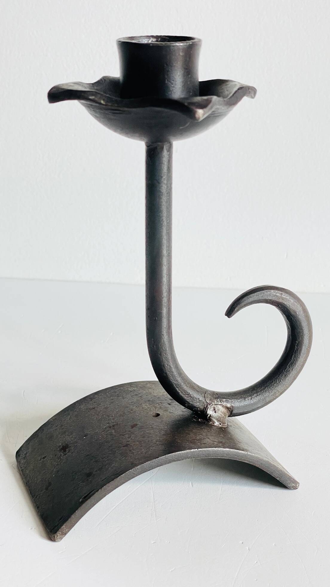 Vintage Brutalist Candle Holder