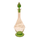 Green Art Deco decanter