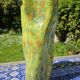 Hand enamelled handkerchief vase