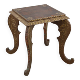 Arts & Crafts side table in oak and copper, United Kingdom ca. 1910