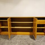 Graphical brutalist credenza, 1970s