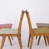 4 vintage dining chairs 1960s