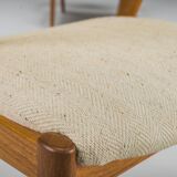 Dining Chairs Model 42 in Teak, Kai Kristiansen for Schou Andersen, 1960s,