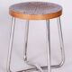 Bauhaus Stools in Chromed Steel, Beech and Plywood, Germany, 1930s, Set of 2