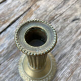 Candlestick fluted barrel Louis XVI