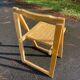 Wooden folding chair 1980