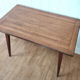 Vintage desk feet compass solid oak