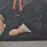 Oil on canvas portrait of a woman
