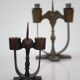 Swedish wooden candleholders from Taserud, 1955, set of 2