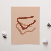 Impression d’art de giclée abstraite A3