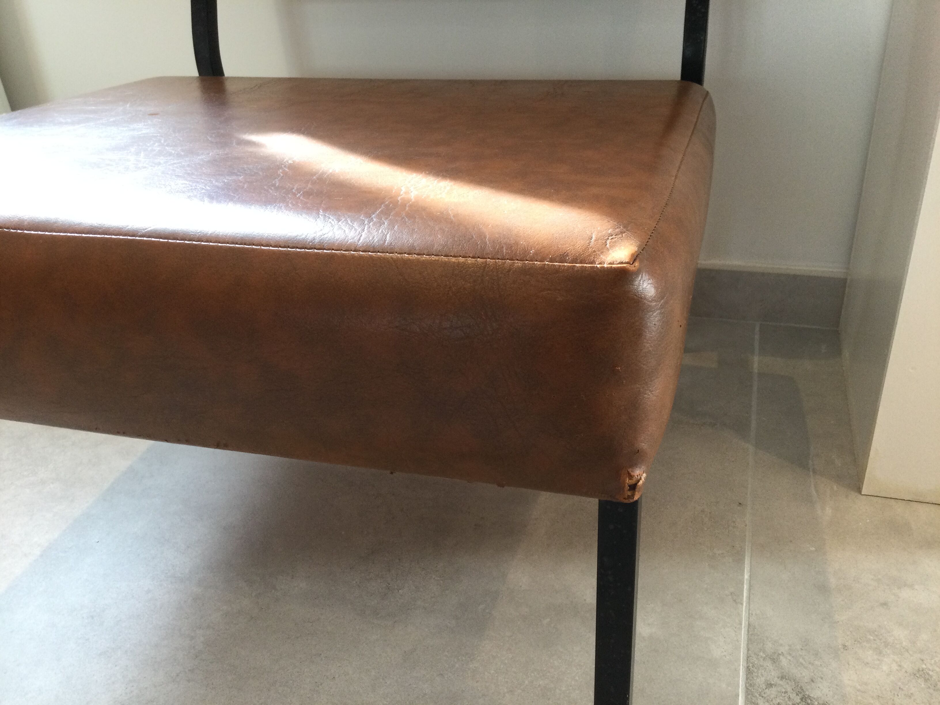 Pair of skai and black metal heaters