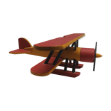 Wooden biplane seaplane