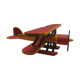 Hydravion biplan en bois