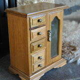 Cabinetmaker's jewelry box 50s/60s