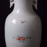 Vase Chinois porcelaine 43cm Qing femmes porcelaine Chine XIX