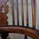 Chaise à Bascule Windsor Antique du 19ème Siècle
